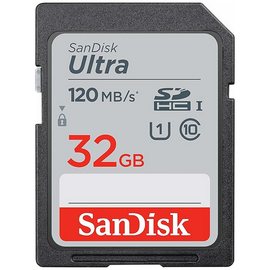 SanDisk Ultra SDHC UHS-I 32GB Memory Card