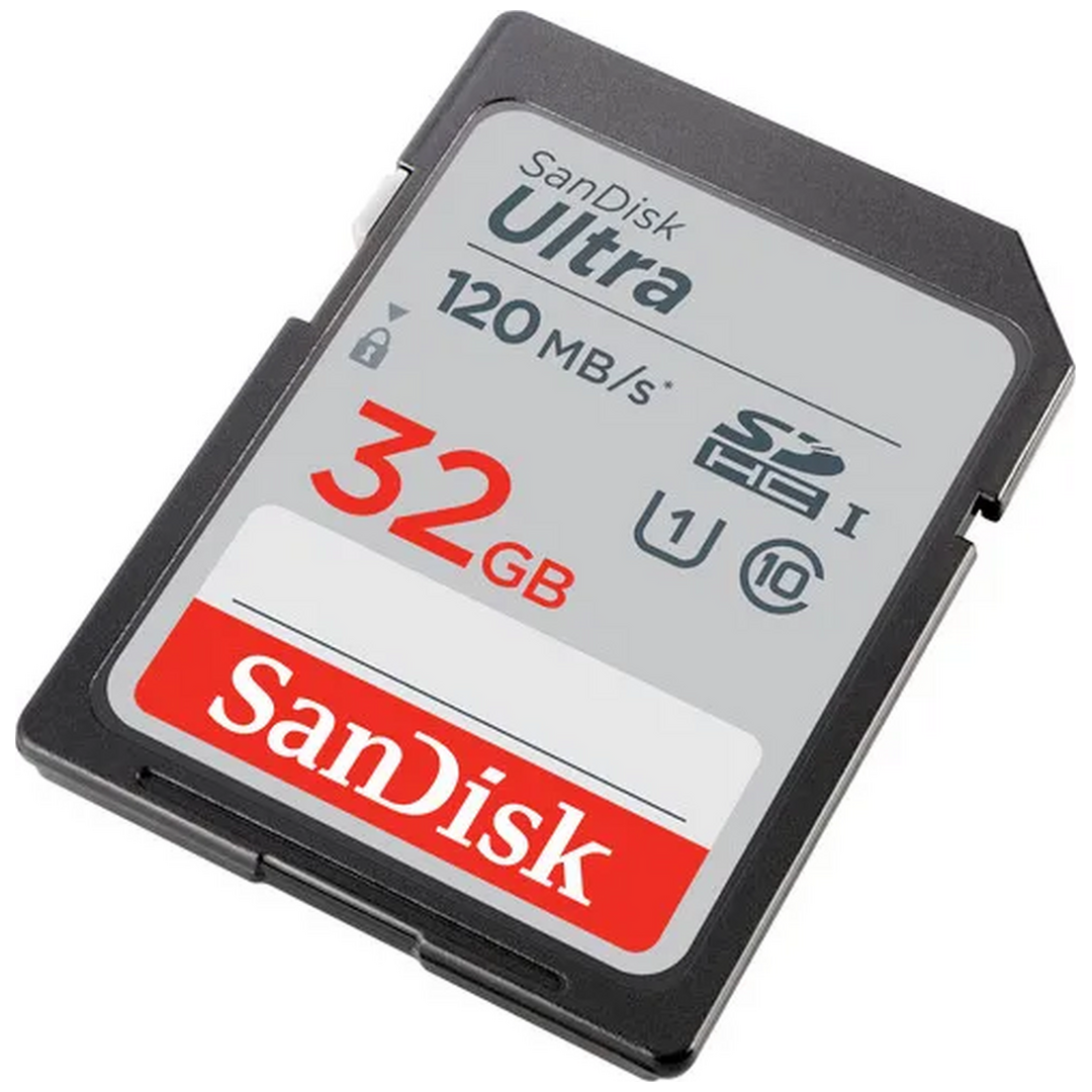 SanDisk Ultra SDHC UHS-I 32GB Memory Card