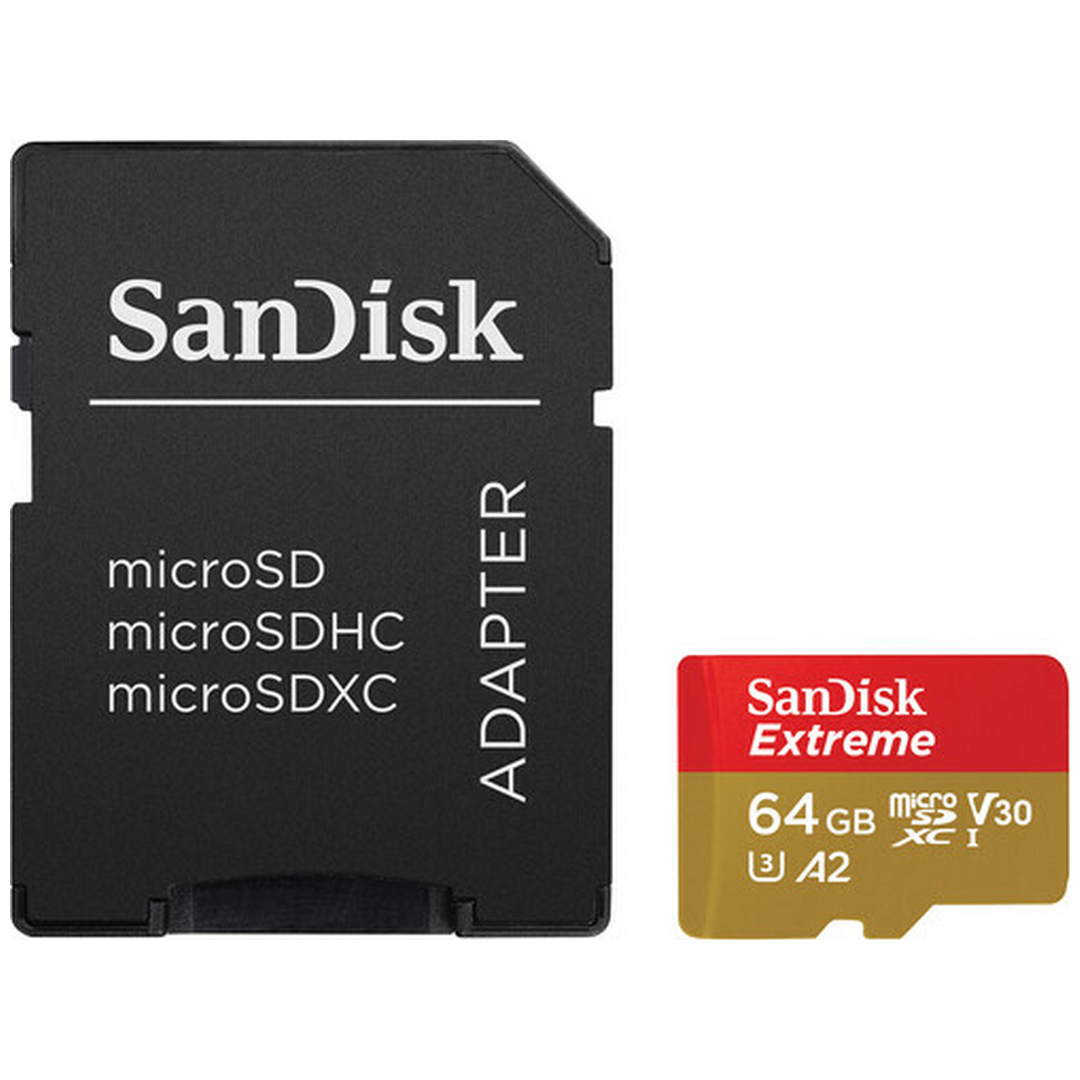 SanDisk MicroSDHC UHS-I 64GB Memory Card